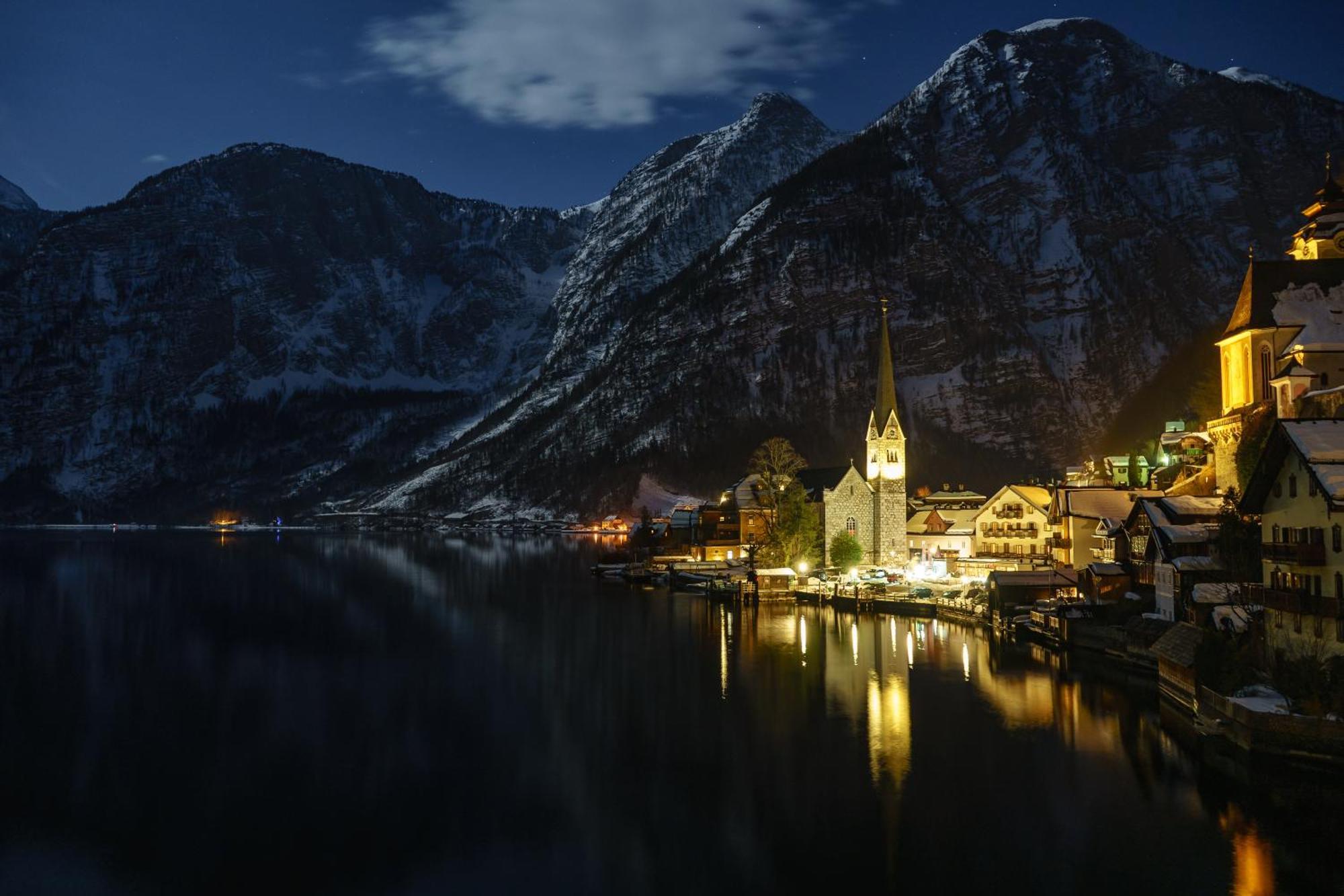Ferienwohnung Stoablick - barrierefrei mit Bergblick Bad Goisern am Hallstättersee Exterior foto